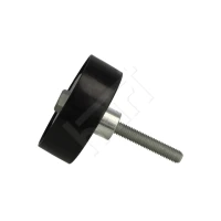 Alternator belt tensioner pulley