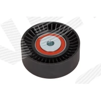 Alternator belt tensioner pulley