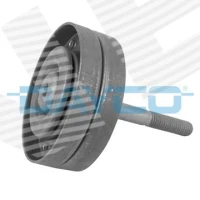 Alternator belt tensioner pulley