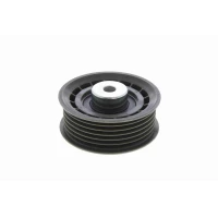 Alternator belt tensioner pulley