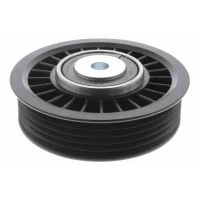 Alternator belt tensioner pulley