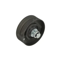 Alternator belt tensioner pulley