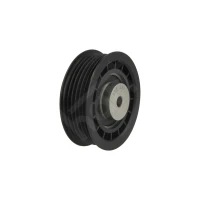 Alternator belt tensioner pulley