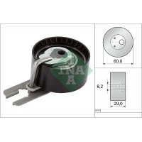 Timing belt tensioner pulley