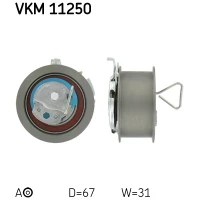 Timing belt tensioner pulley