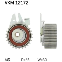 Timing belt tensioner pulley