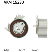 Timing belt tensioner pulley