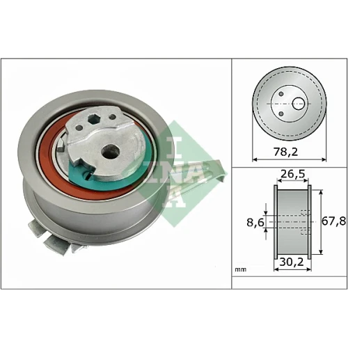 TIMING BELT TENSIONER PULLEY - 0