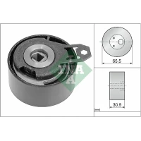 Timing belt tensioner pulley