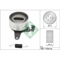 Timing belt tensioner pulley