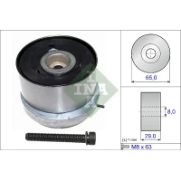 Timing belt tensioner pulley