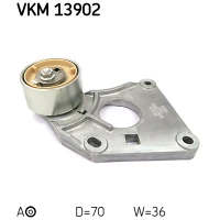 Timing belt tensioner pulley