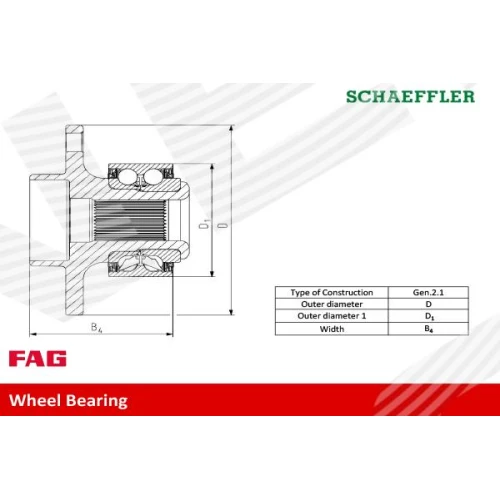 WHEEL BEARING KIT - 1