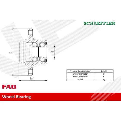 WHEEL BEARING KIT - 1