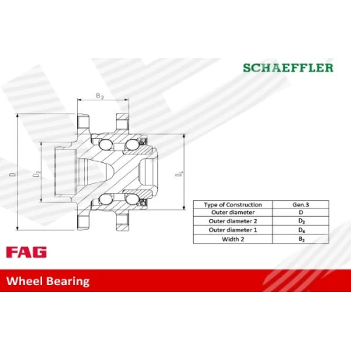 WHEEL BEARING KIT - 1