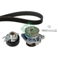 Water pump and timing belt set