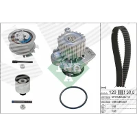 Water pump and timing belt set