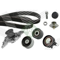 Water pump and timing belt set