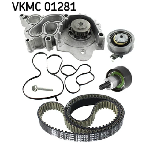 WATER PUMP AND TIMING BELT SET - 0