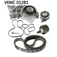 Water pump and timing belt set