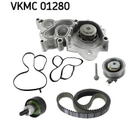 Water pump and timing belt set