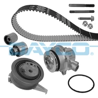 Water pump and timing belt set