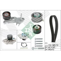 Water pump and timing belt set