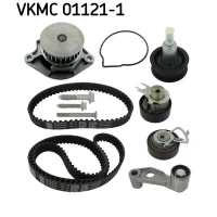 Water pump and timing belt set