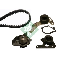 Water pump and timing belt set