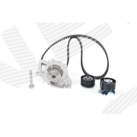 Water pump and timing belt set