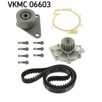 Water pump and timing belt set