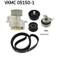 Water pump and timing belt set