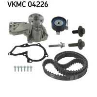 Water pump and timing belt set