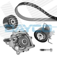 Water pump and timing belt set