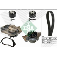 Water pump and timing belt set