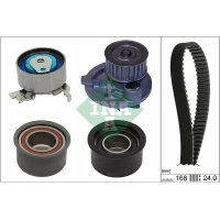 Water pump and timing belt set