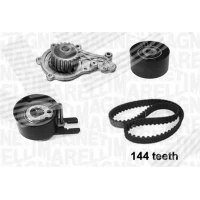 Water pump and timing belt set