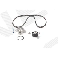 Water pump and timing belt set