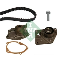 Water pump and timing belt set