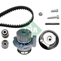 Water pump and timing belt set