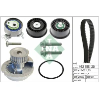 Water pump and timing belt set