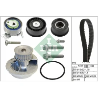 Water pump and timing belt set