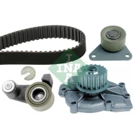 Water pump and timing belt set