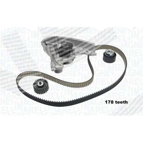 WATER PUMP AND TIMING BELT SET - 0