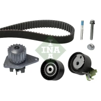 Water pump and timing belt set