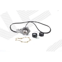 Water pump and timing belt set