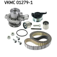 Water pump and timing belt set