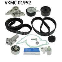 Water pump and timing belt set