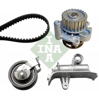 Water pump and timing belt set