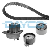 Water pump and timing belt set